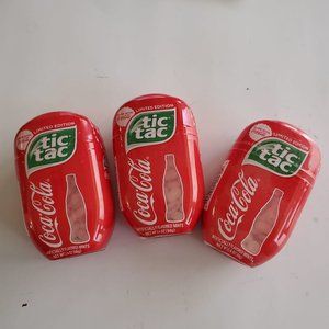 Tic Tac Coca Cola Hard Candy Mint, 3.4oz - 3 Pack